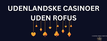 Oplev det bedste ved udenlandske casino sider