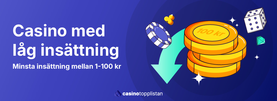 Casino med Låg Insättning Så Här Spelar Du Smartare Casino med Låg Insättning Så Här Spelar Du Smartare