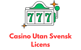 Casino Utan Svensk Licens En Genomgång av Alternativen Casino Utan Svensk Licens En Genomgång av Alternativen
